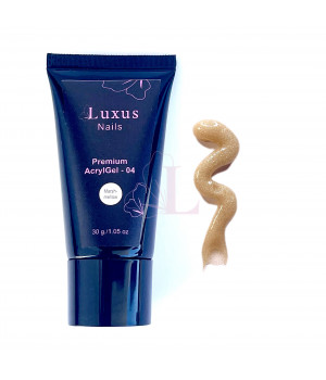 Premium Shine AcrylGel - 04 (Marshmellow) Luxus Nails - 30 g.