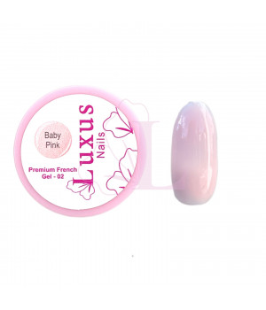 Premium French Gel-02 (Baby Pink) Luxus Nails 15 g.