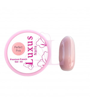 Premium French Gel-03 (Perfect Pink) Luxus Nails 15 g.
