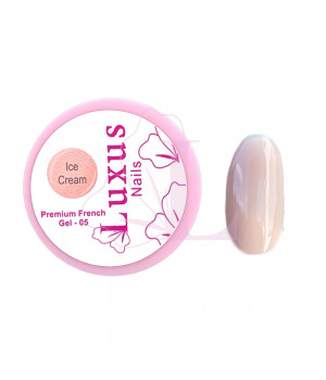 Premium French Gel-05 (Ice Cream)  Luxus Nails 30 g.